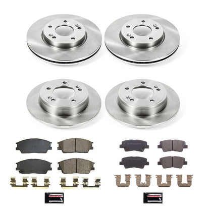 PowerStop 20-22 Hyundai Venue Front & Rear Autospecialty Brake Kit (KOE8686)