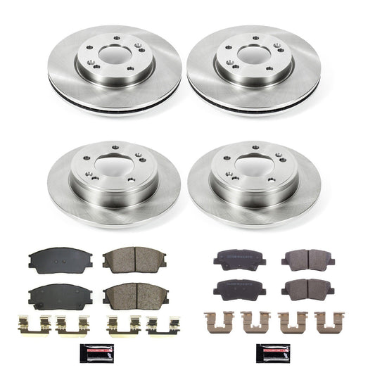PowerStop 20-22 Hyundai Venue Front & Rear Autospecialty Brake Kit (KOE8686)