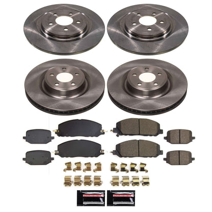 PowerStop 20-23 Ford Explorer Front and Rear Autospecialty Brake Kit (KOE8693)