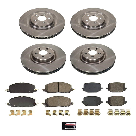 PowerStop 20-22 Lincoln Aviator Front and Rear Autospecialty Brake Kit (KOE8694)