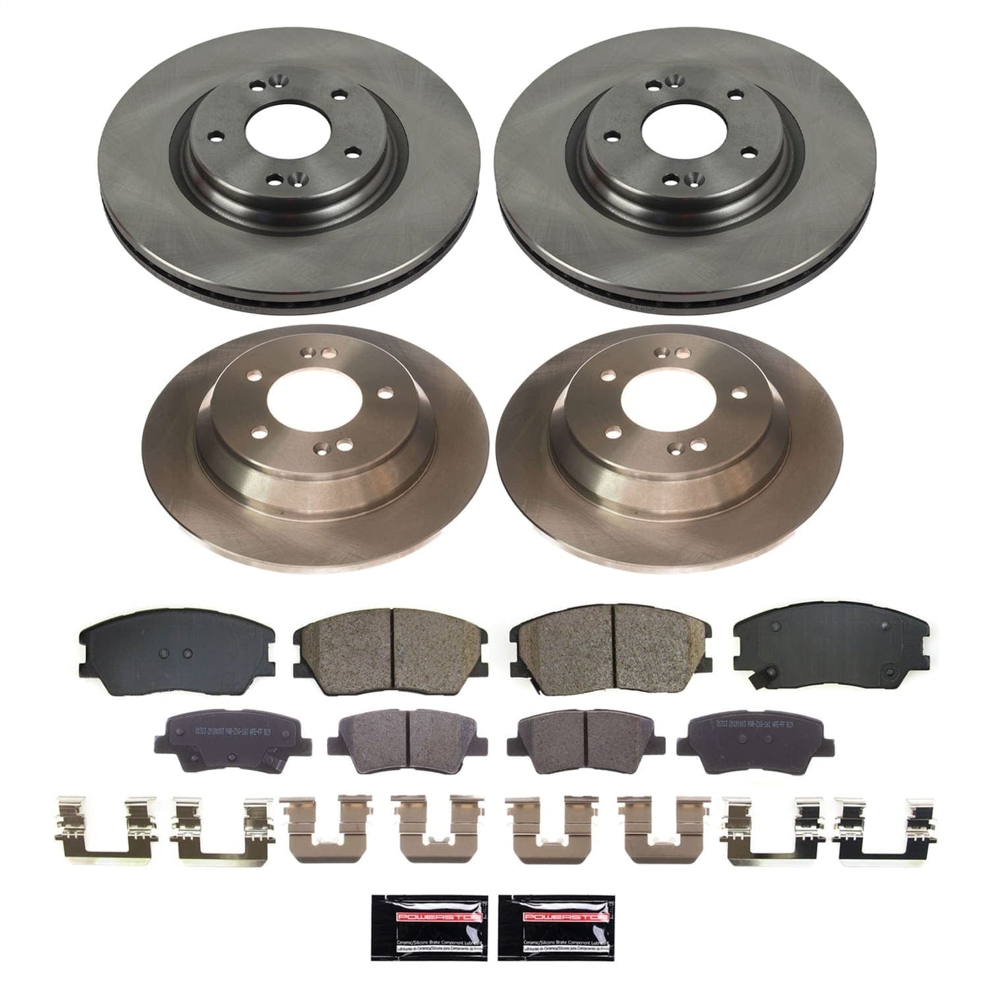 PowerStop 20-21 Kia Soul Front and Rear Autospecialty Brake Kit (KOE8695)