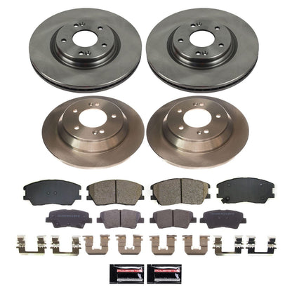 PowerStop 20-21 Kia Soul Front and Rear Autospecialty Brake Kit (KOE8695)