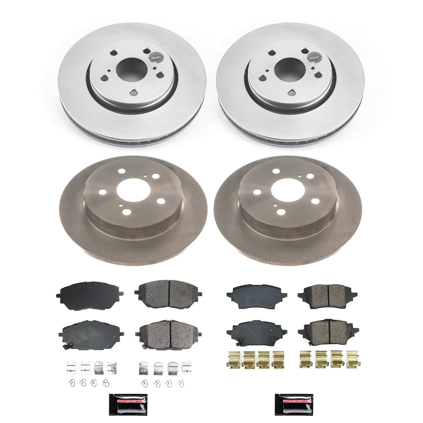 PowerStop 2019 Toyota C-HR Front & Rear Autospecialty Brake Kit (KOE8730)
