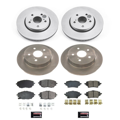 PowerStop 2019 Toyota C-HR Front & Rear Autospecialty Brake Kit (KOE8730)