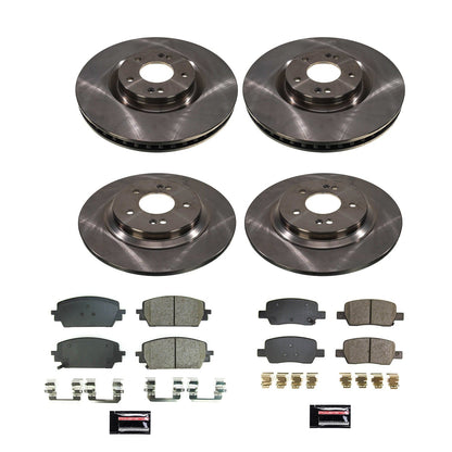 PowerStop 2021 Kia Sorento Front and Rear Autospecialty Brake Kit (KOE8733)