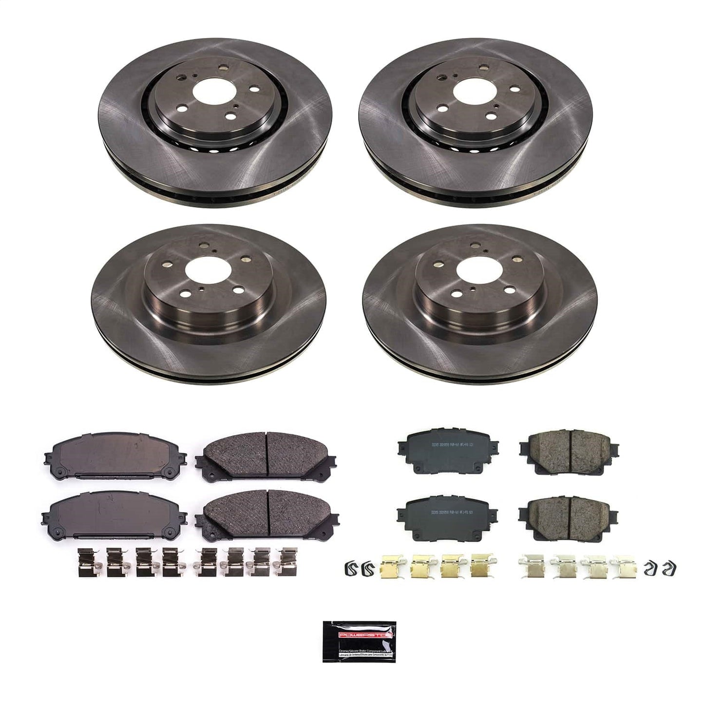 PowerStop 21-22 Toyota Sienna Front and Rear Autospecialty Brake Kit (KOE8736)