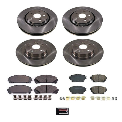 PowerStop 21-22 Toyota Sienna Front and Rear Autospecialty Brake Kit (KOE8736)