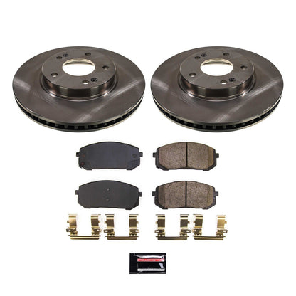 PowerStop 2021 Hyundai Elantra Front Autospecialty Brake Kit (KOE8748)