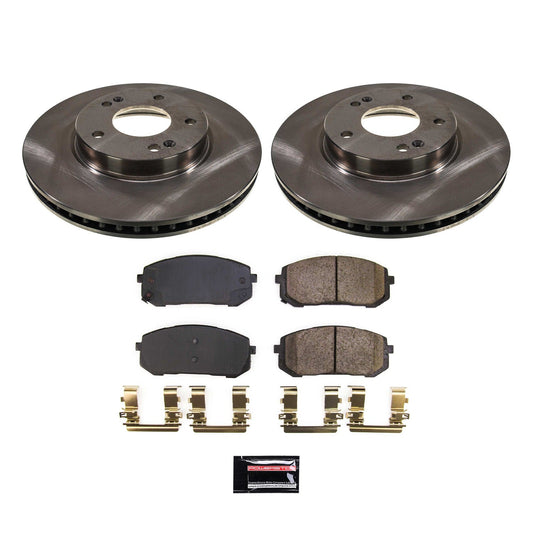 PowerStop 2021 Hyundai Elantra Front Autospecialty Brake Kit (KOE8748)