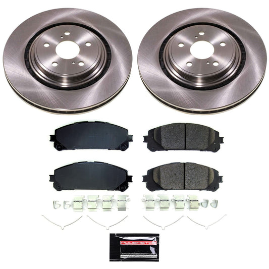 PowerStop 20-22 Toyota Highlander Front Autospecialty Brake Kit (KOE8753)
