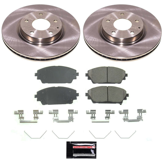 PowerStop 19-23 Mazda 3 Front Autospecialty Brake Kit (KOE8754)