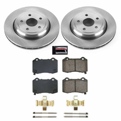 PowerStop 18-21 Jeep Grand Cherokee Rear Autospecialty Brake Kit (KOE8758)