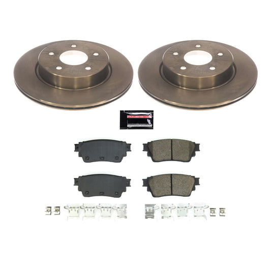 PowerStop 2021 Nissan Rogue Rear Autospecialty Brake Kit (KOE8771)