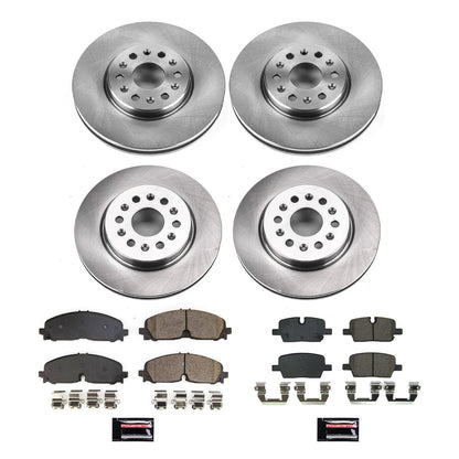 PowerStop 2021 GMC Acadia Front & Rear Autospecialty Brake Kit (KOE8794)