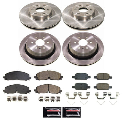 PowerStop 21-22 Chevrolet Colorado Front and Rear Autospecialty Brake Kit (KOE8797)