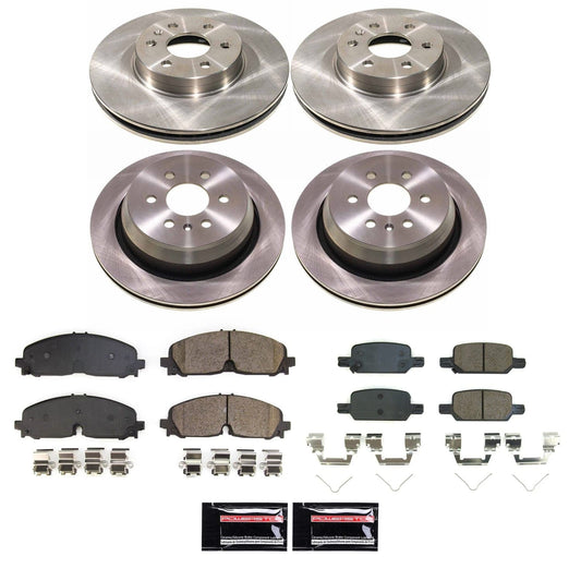 PowerStop 21-22 Chevrolet Colorado Front and Rear Autospecialty Brake Kit (KOE8797)