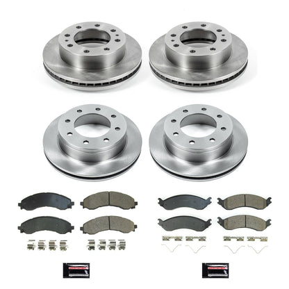 PowerStop 2021 GMC Savana 3500 Front & Rear Autospecialty Brake Kit (KOE8798)