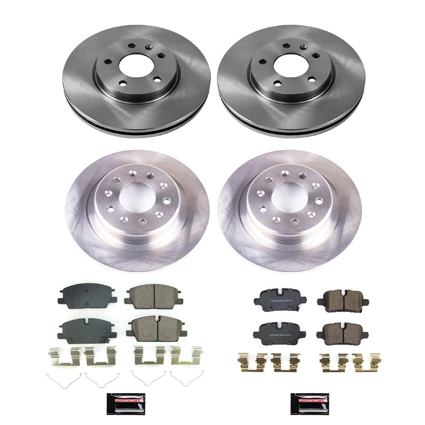 PowerStop 2021 Chevrolet Malibu Front & Rear Autospecialty Brake Kit (KOE8799)