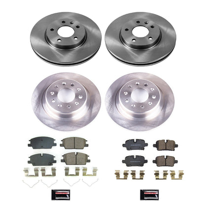 PowerStop 2021 Chevrolet Malibu Front & Rear Autospecialty Brake Kit (KOE8799)