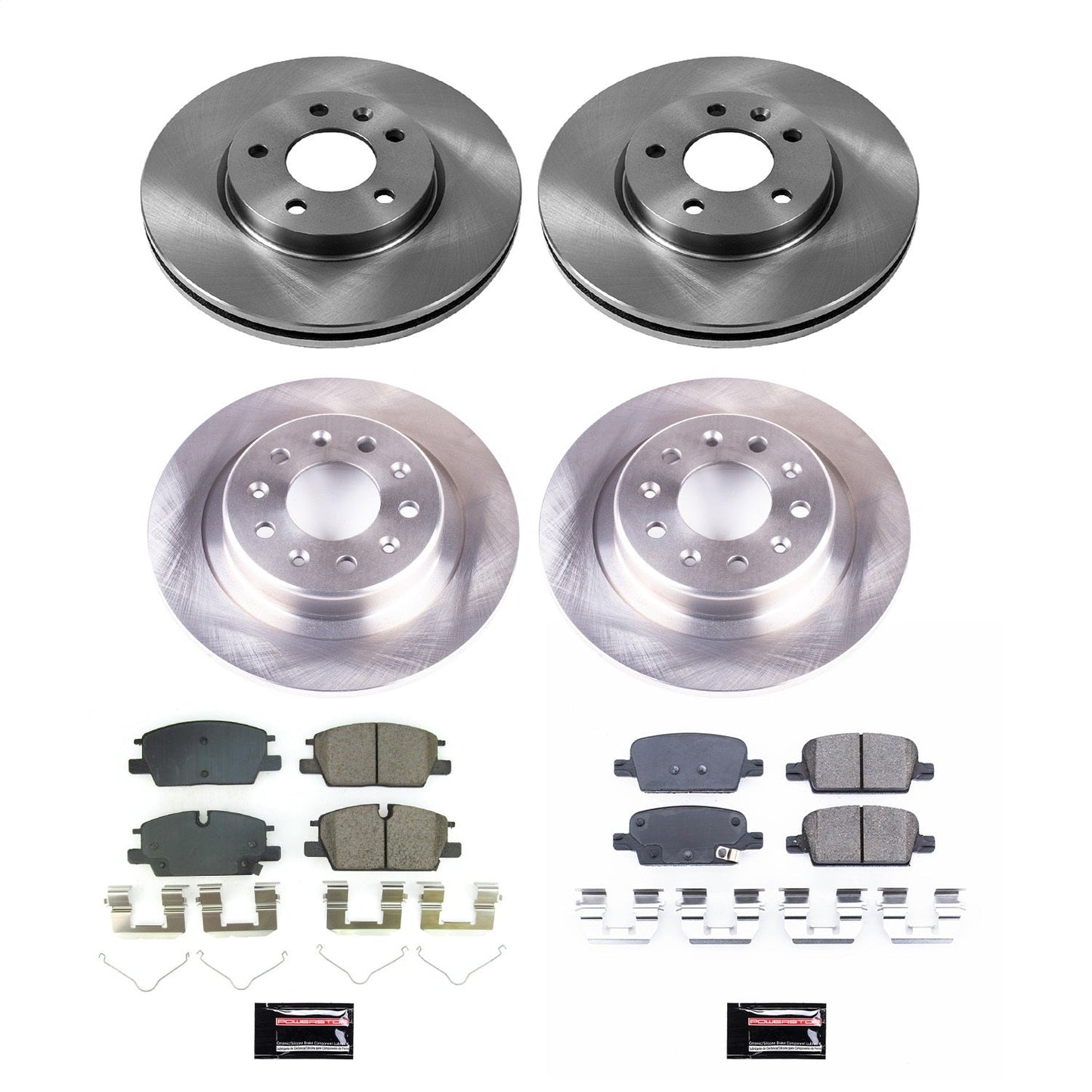 PowerStop 2021 Chevrolet Malibu Front & Rear Autospecialty Brake Kit (KOE8800)