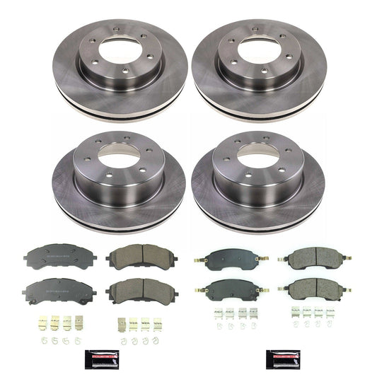 PowerStop 2021 Ford Bronco Front & Rear Autospecialty Brake Kit (KOE8802)