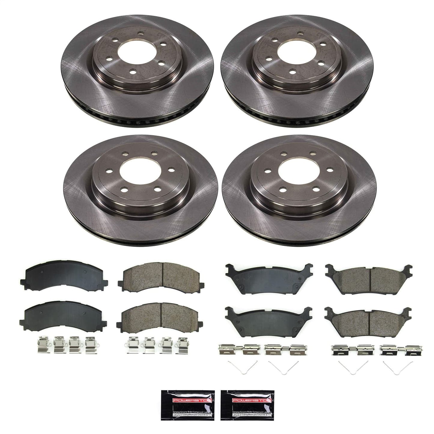 PowerStop 2022 Lincoln Navigator Front and Rear Autospecialty Brake Kit (KOE8803)
