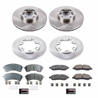 PowerStop 2020 Ford Transit-350 HD Front & Rear Autospecialty Brake Kit (KOE8806)