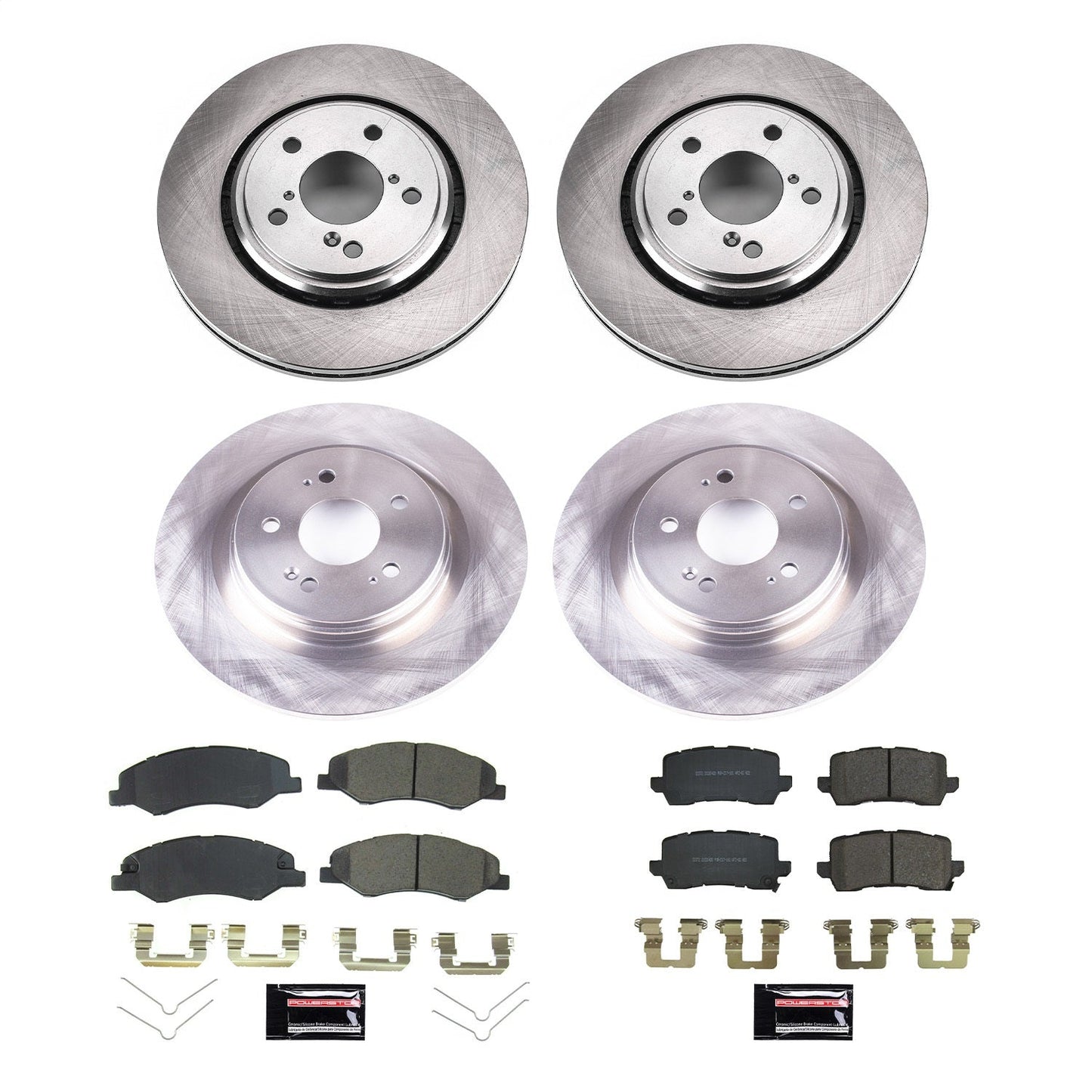PowerStop 2021 Honda Odyssey Front & Rear Autospecialty Brake Kit (KOE8807)