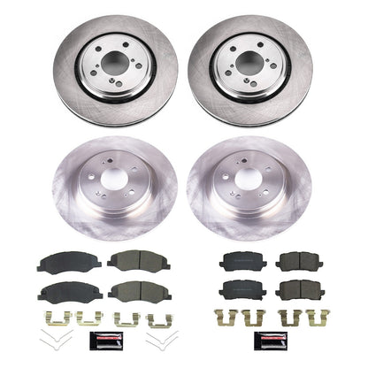 PowerStop 2021 Honda Odyssey Front & Rear Autospecialty Brake Kit (KOE8807)