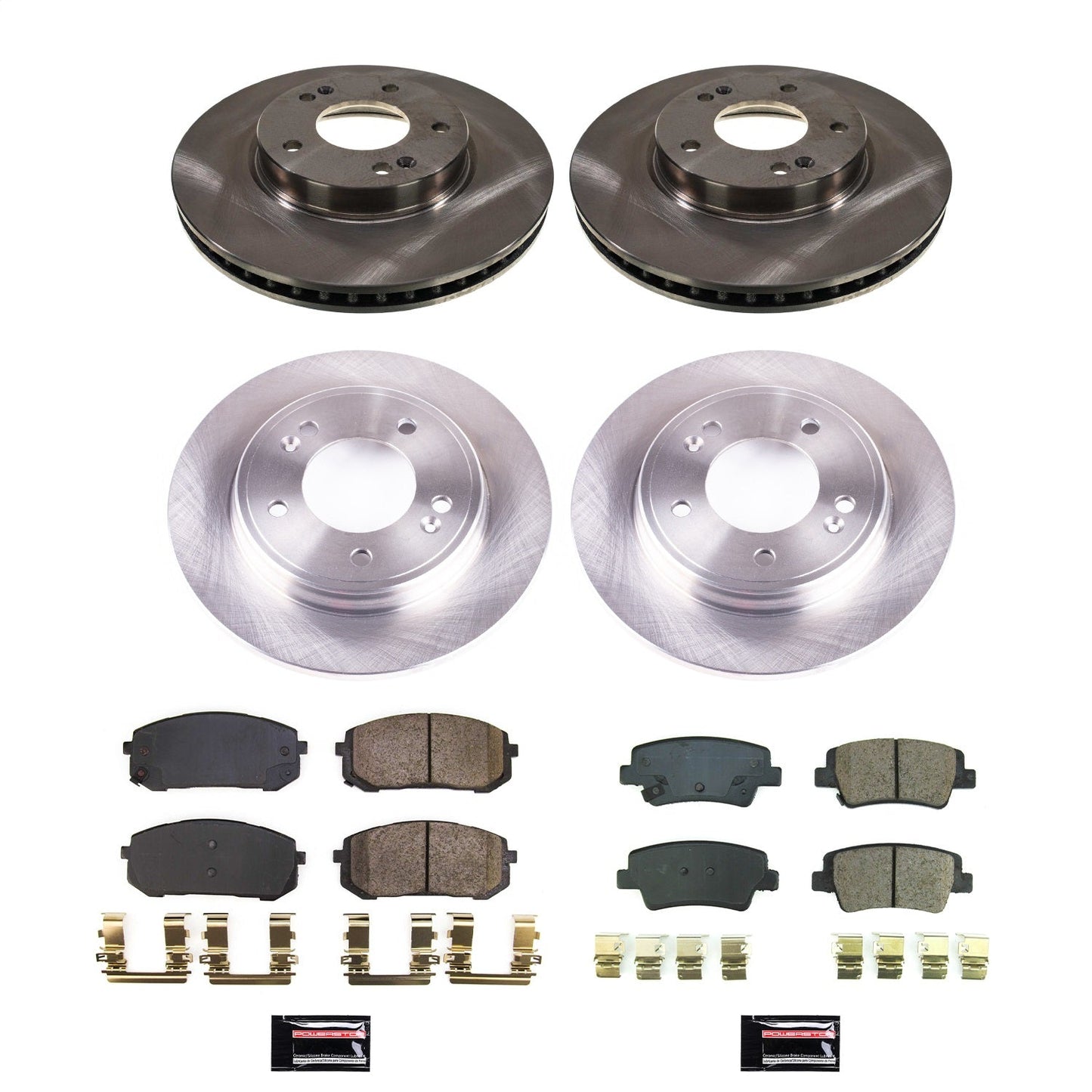 PowerStop 21-22 Hyundai Elantra Front and Rear Autospecialty Brake Kit (KOE8808)