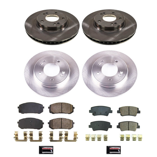 PowerStop 21-22 Hyundai Elantra Front and Rear Autospecialty Brake Kit (KOE8808)