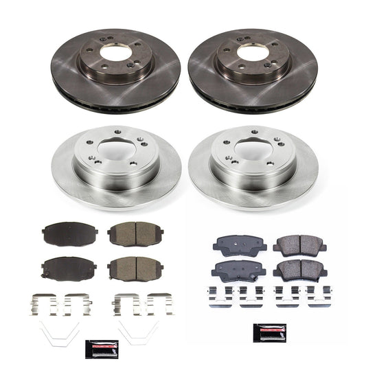 PowerStop 19-22 Kia Forte Front and Rear Autospecialty Brake Kit (KOE8810)
