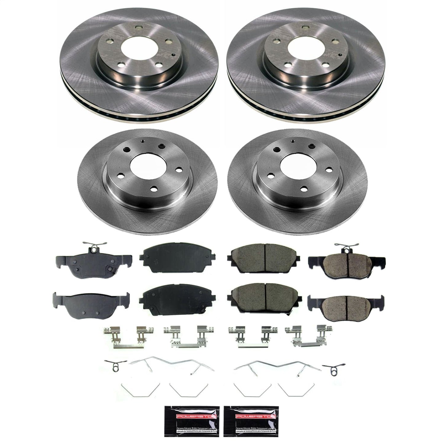 PowerStop 19-23 Mazda 3 Front and Rear Autospecialty Brake Kit (KOE8813)