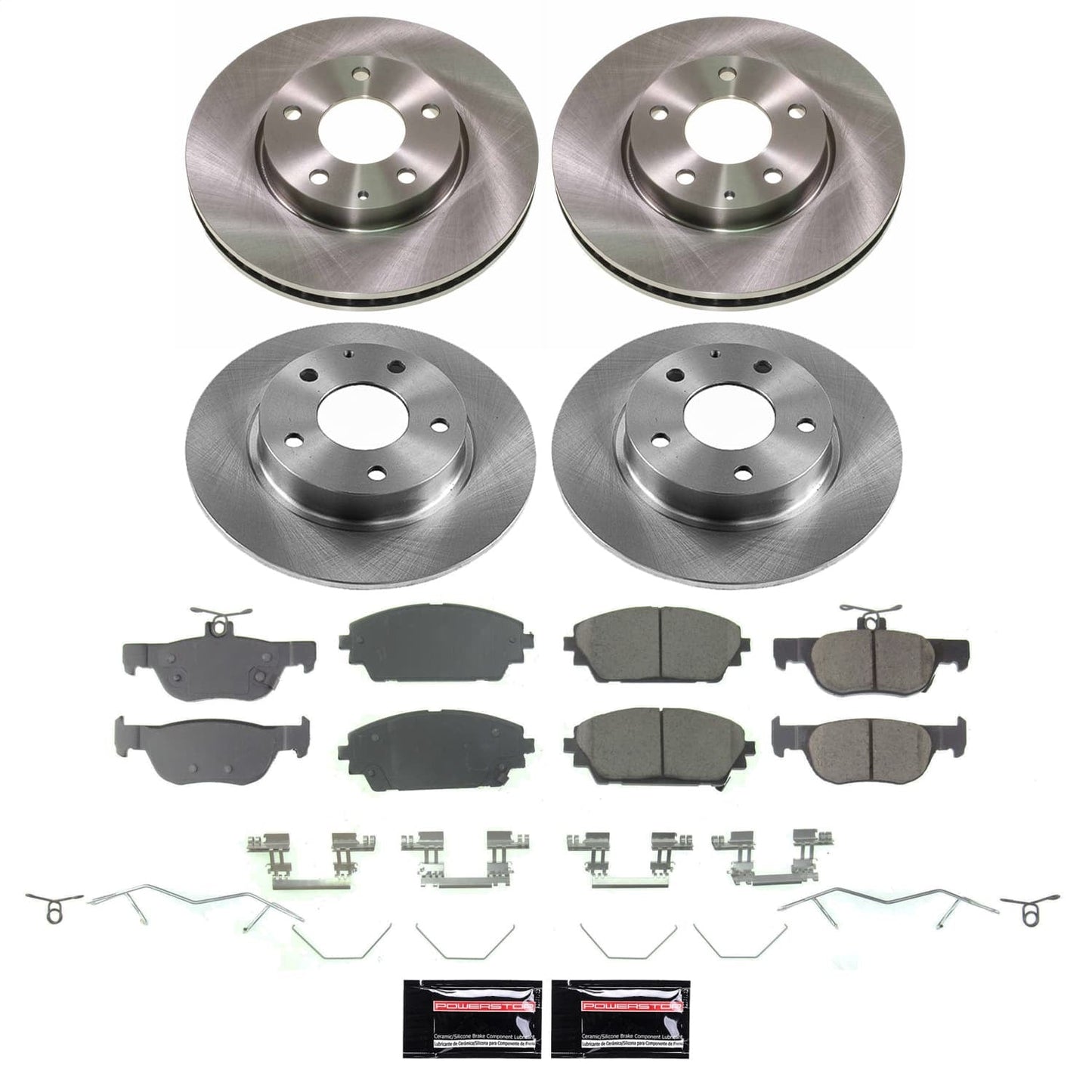 PowerStop 19-23 Mazda 3 Front and Rear Autospecialty Brake Kit (KOE8814)