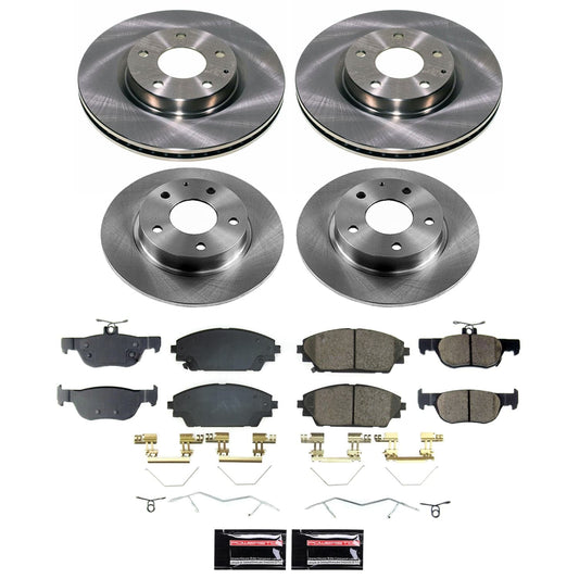 PowerStop 20-22 Mazda CX-30 Front and Rear Autospecialty Brake Kit (KOE8815)