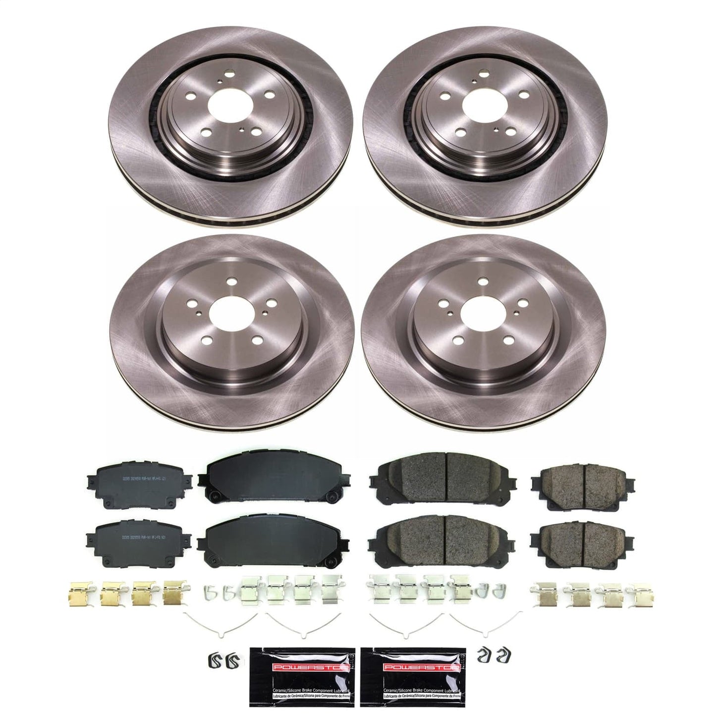 PowerStop 20-22 Toyota Highlander Front and Rear Autospecialty Brake Kit (KOE8817)