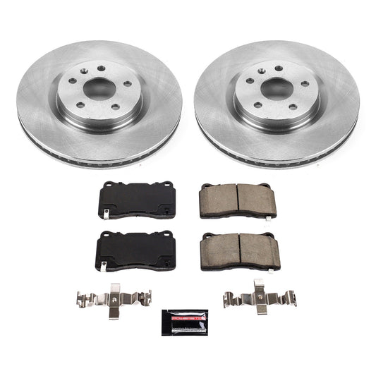 PowerStop 13-19 Cadillac XTS Front Autospecialty Brake Kit (KOE8825)