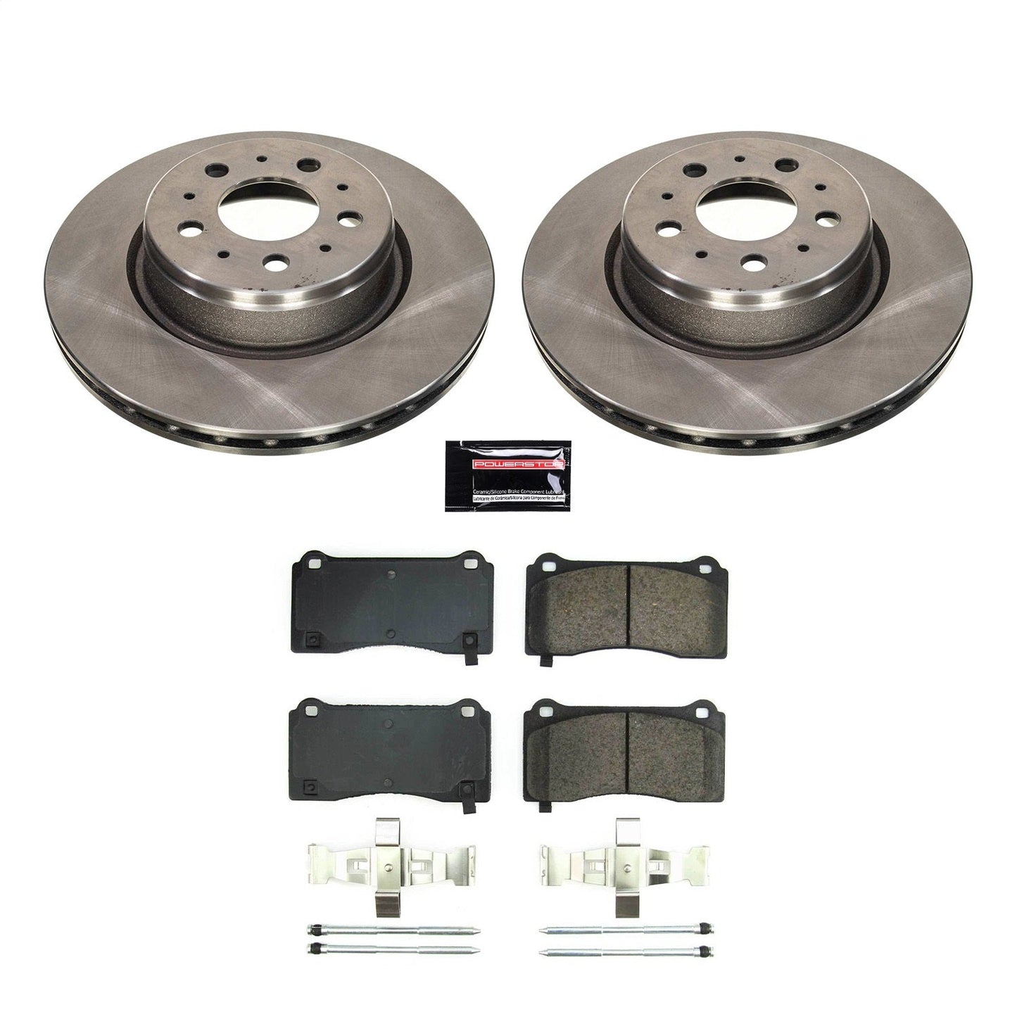 PowerStop 17-21 Tesla 3 Front Autospecialty Brake Kit (KOE8844)