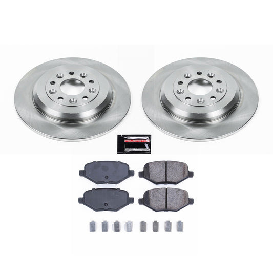 PowerStop 13-14 Ford Edge Rear Autospecialty Brake Kit (KOE8846)