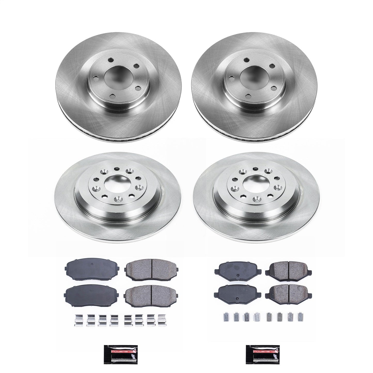 PowerStop 13-14 Ford Edge Front & Rear Autospecialty Brake Kit (KOE8847)