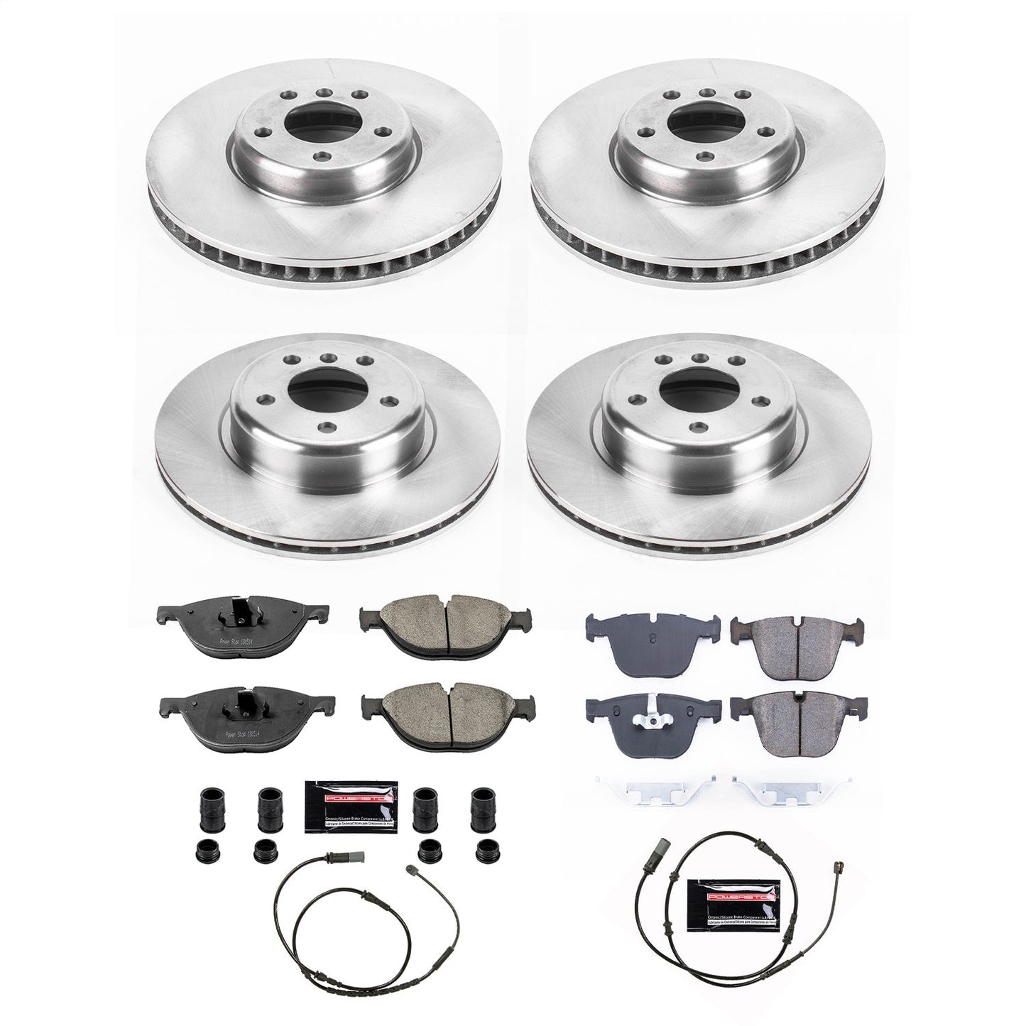PowerStop 11-15 BMW 740i Front & Rear Autospecialty Brake Kit (KOE8849)