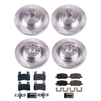 PowerStop 17-21 Tesla X Front & Rear Autospecialty Brake Kit (KOE8858)