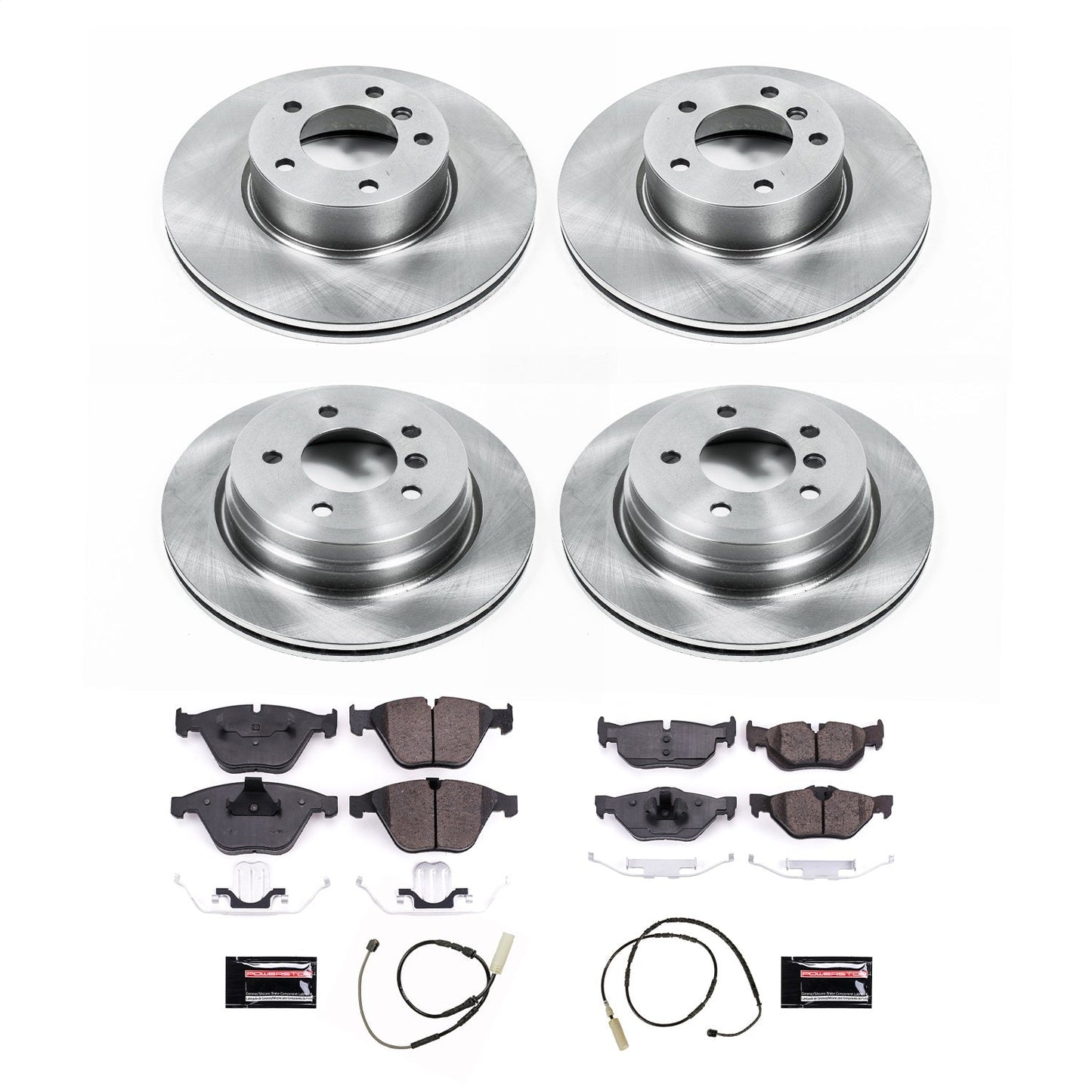 PowerStop 11-13 BMW 328i Front & Rear Autospecialty Brake Kit (KOE8882)