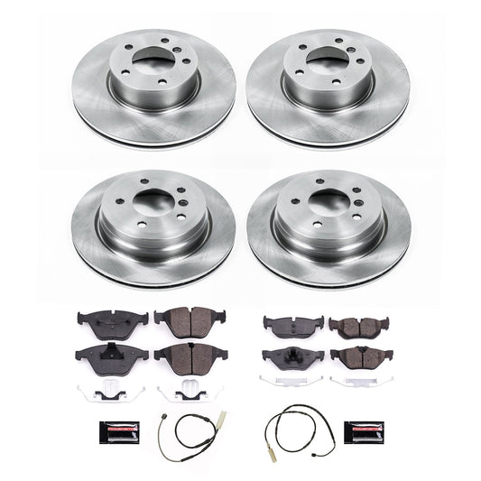 PowerStop 11-13 BMW 328i Front & Rear Autospecialty Brake Kit (KOE8882)