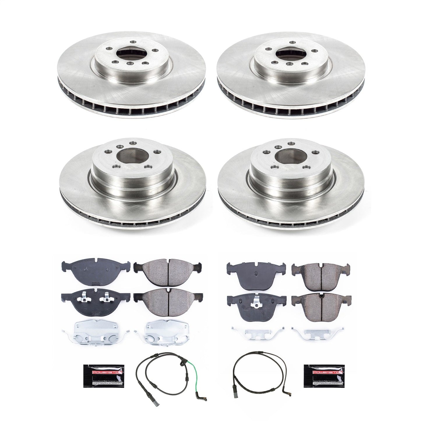 PowerStop 2010 BMW X6 Front & Rear Autospecialty Brake Kit (KOE8884)