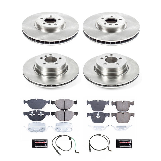 PowerStop 2010 BMW X6 Front & Rear Autospecialty Brake Kit (KOE8884)