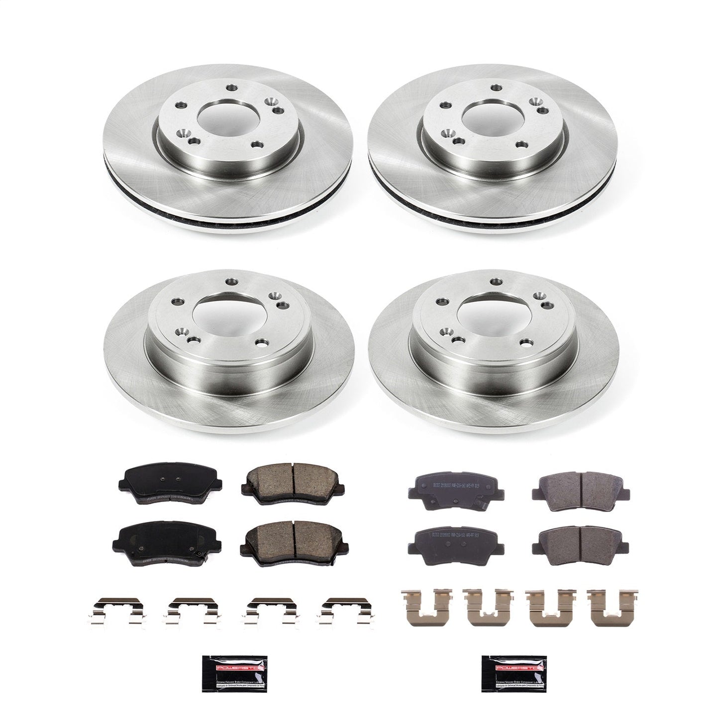 PowerStop 2016 Hyundai Veloster Front & Rear Autospecialty Brake Kit (KOE8889)