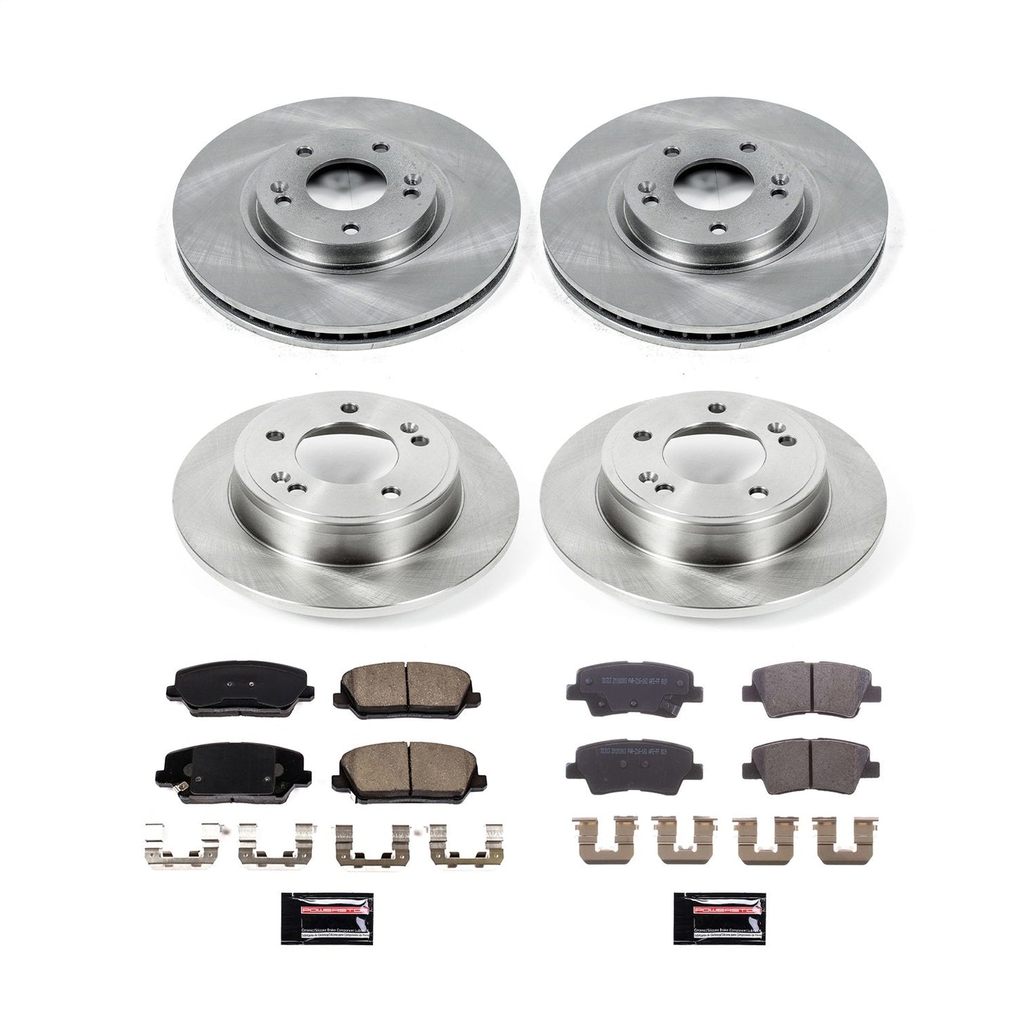 PowerStop 2016 Hyundai Veloster Front & Rear Autospecialty Brake Kit (KOE8890)