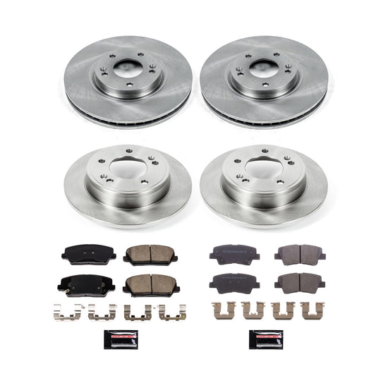 PowerStop 2016 Hyundai Veloster Front & Rear Autospecialty Brake Kit (KOE8890)