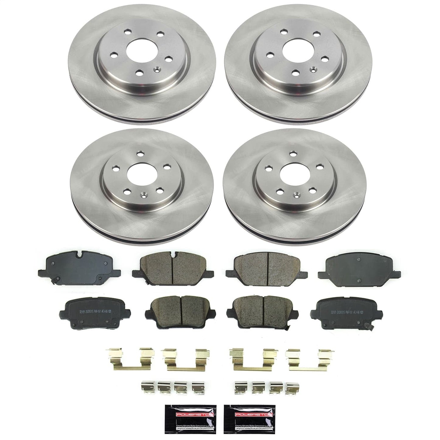 PowerStop 20-21 Cadillac XT4 Front and Rear Autospecialty Brake Kit (KOE8898)